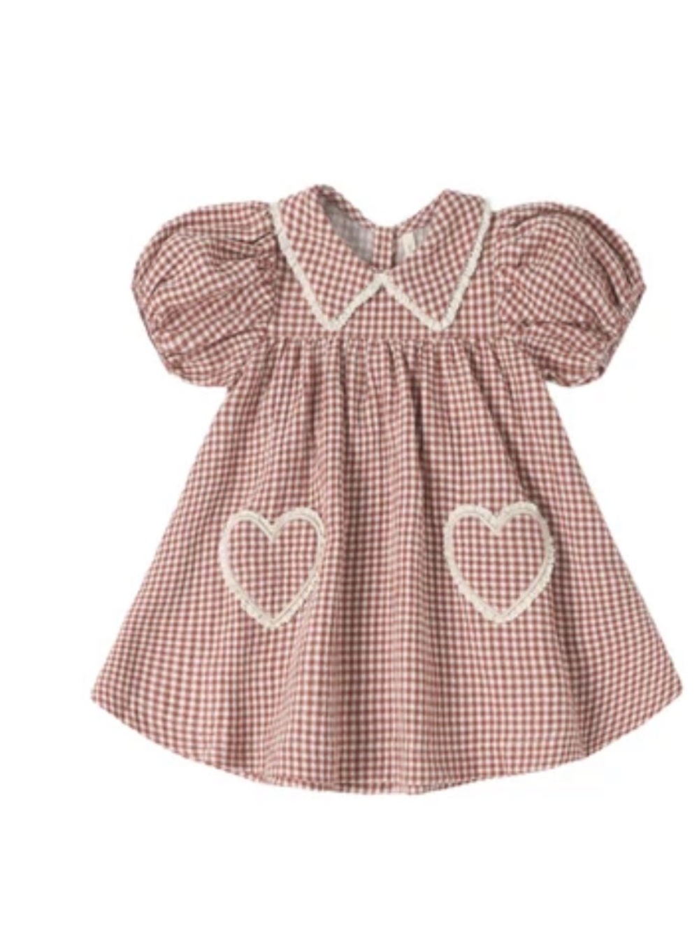 Quincy Mae Red Gingham Coraline Dress